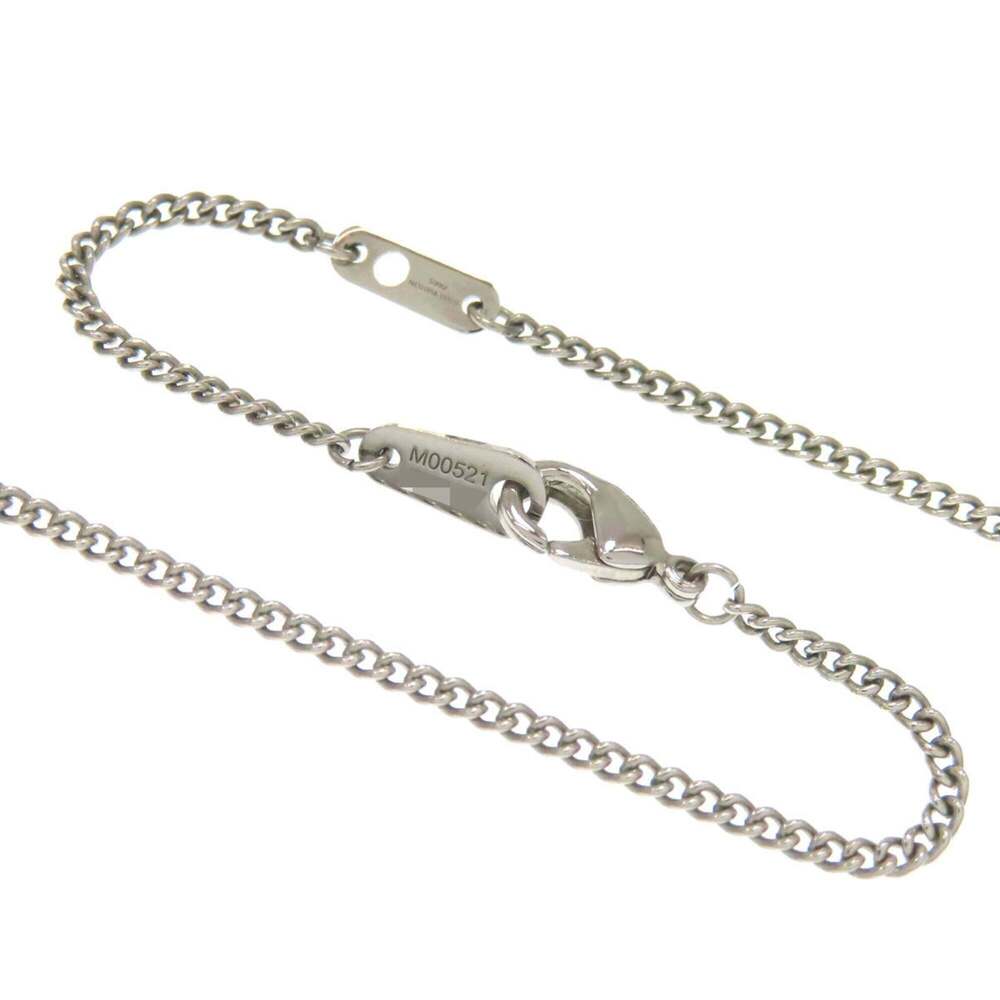 LOUIS VUITTON Silver Necklace - Picture 3 of 9